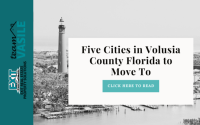 Five Cities in Volusia County Florida to Move To